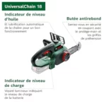 Bosch UniversalChain 18 : Avis Complet Tronçonneuse Sans-Fil [2026]