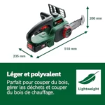 Bosch UniversalChain 18 : Avis Complet Tronçonneuse Sans-Fil [2026]