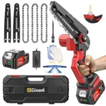 Gisam 6 Pouces Mini Tronçonneuse à Batterie : Avis Complet et Test