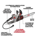 Oregon CS1500 Tronçonneuse Électrique 2400W : Avis Complet et Test