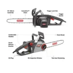 Oregon Tronçonneuse Électrique Filaire 2400W 40cm : Avis Complet et Test