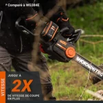 WORX WG385E Tronçonneuse 40V : Avis Complet [2026]
