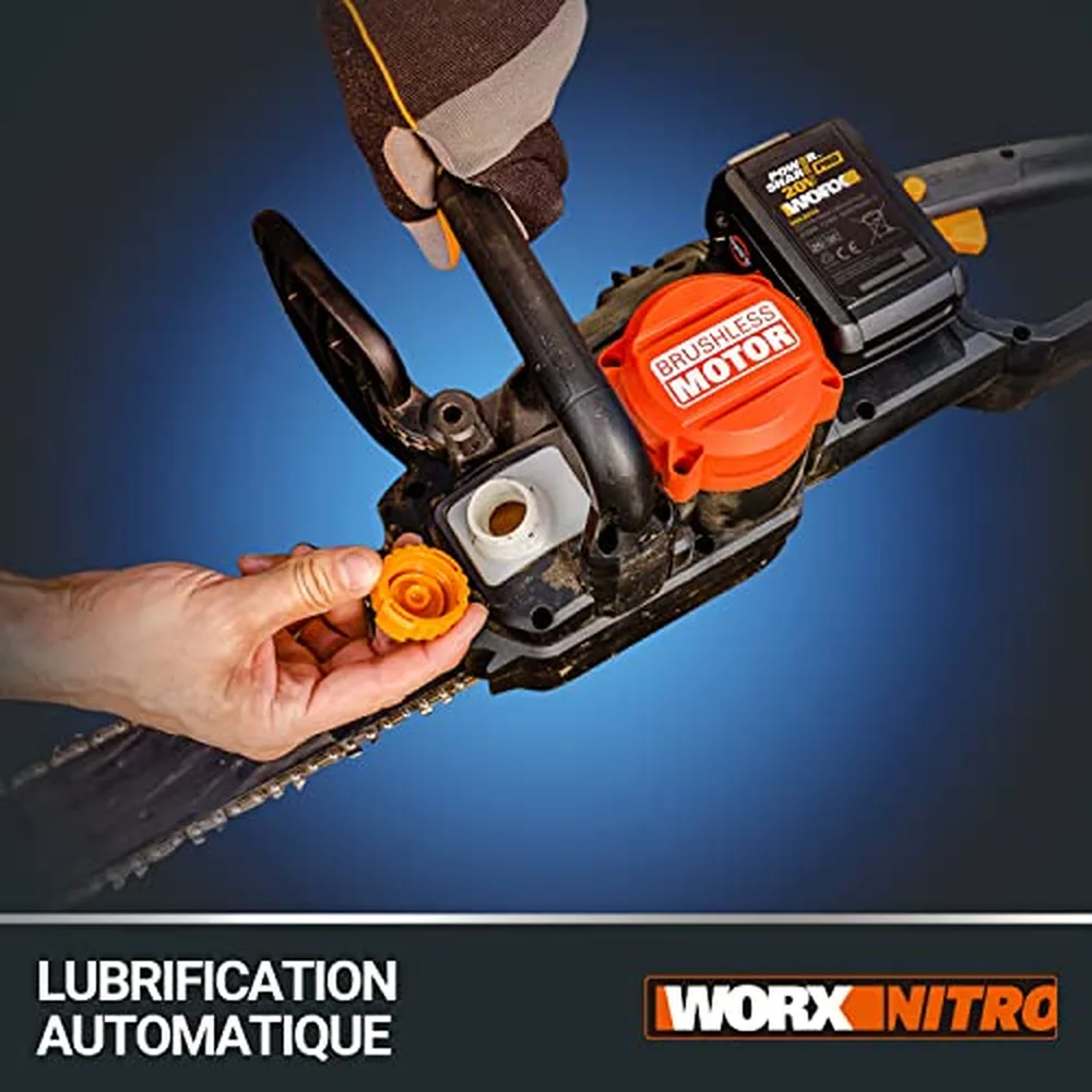WORX WG385E Tronçonneuse 40V : Avis Complet [2026]